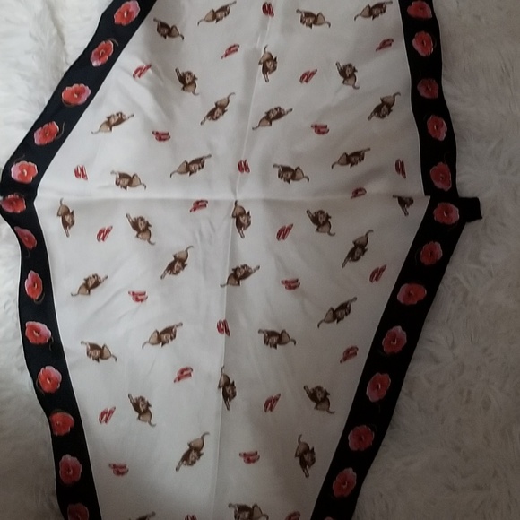 💯Authentic Coach Silk scarf - Picture 5 of 6